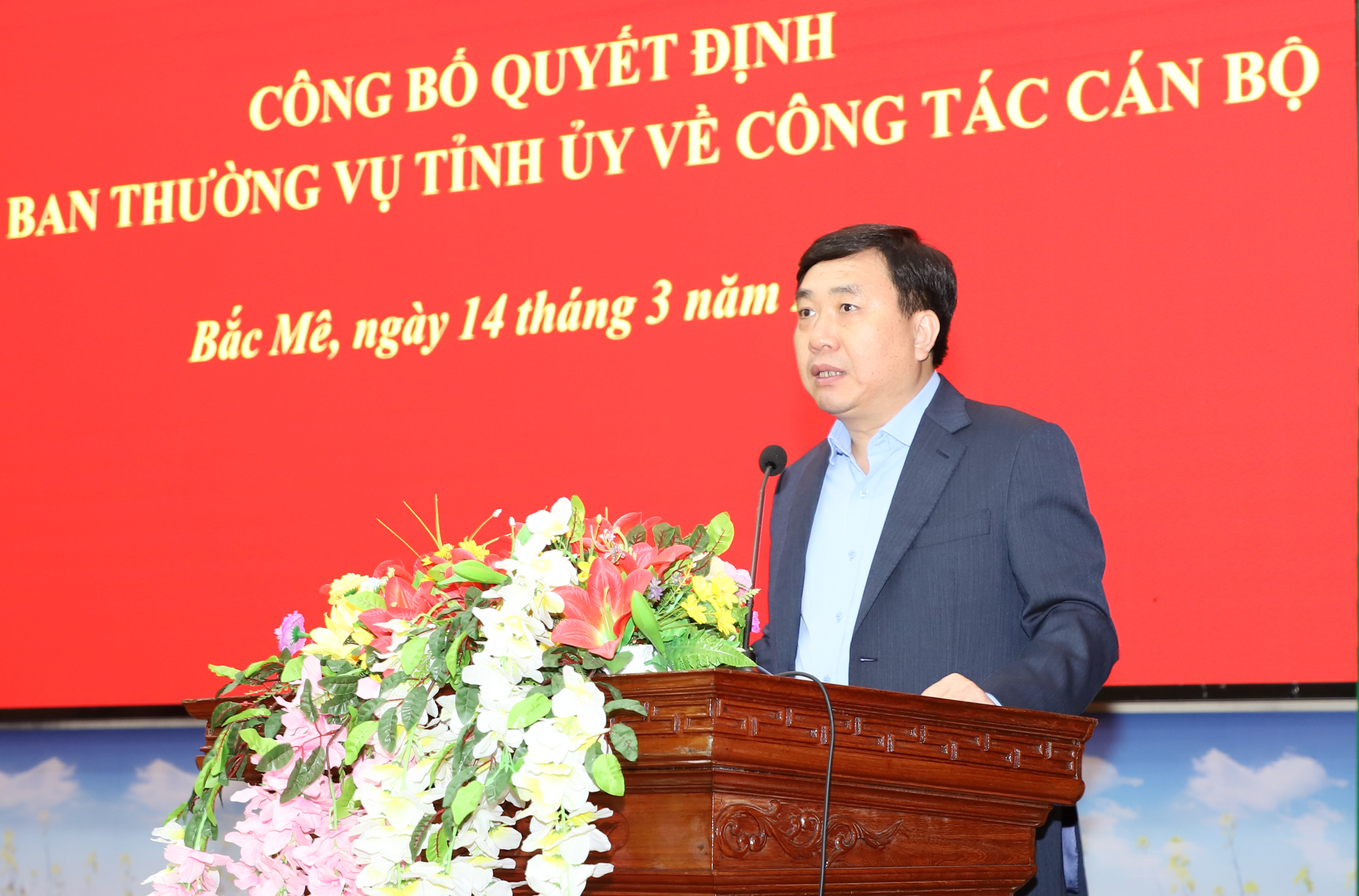 Hà Giang: Công bố Quyết định của Ban Thường vụ Tỉnh ủy về công tác cán bộ -0