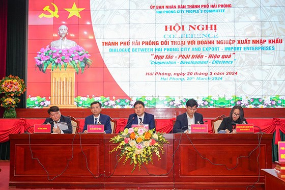 Hải Phòng đối thoại với doanh nghiệp xuất nhập khẩu năm 2024