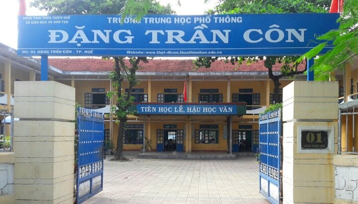 Trường THPT Đặng Trần Côn (TP Huế).