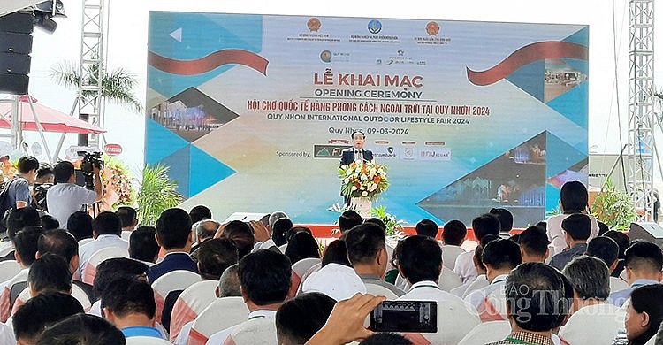 Khai mạc Hội chợ Quốc tế hàng phong cách ngoài trời tại Quy Nhơn 2024