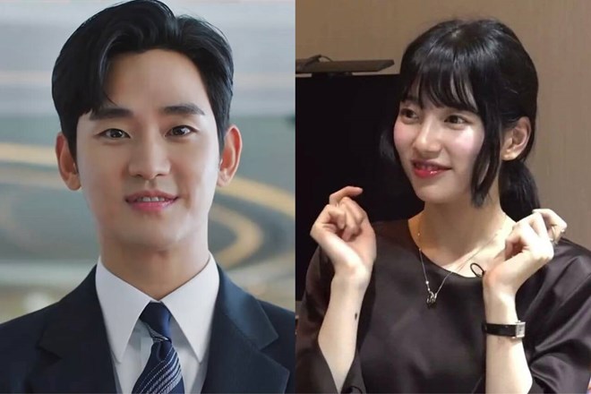 Kim Soo Hyun gây sốt khi thực hiện “nụ cười tán tỉnh” của Suzy