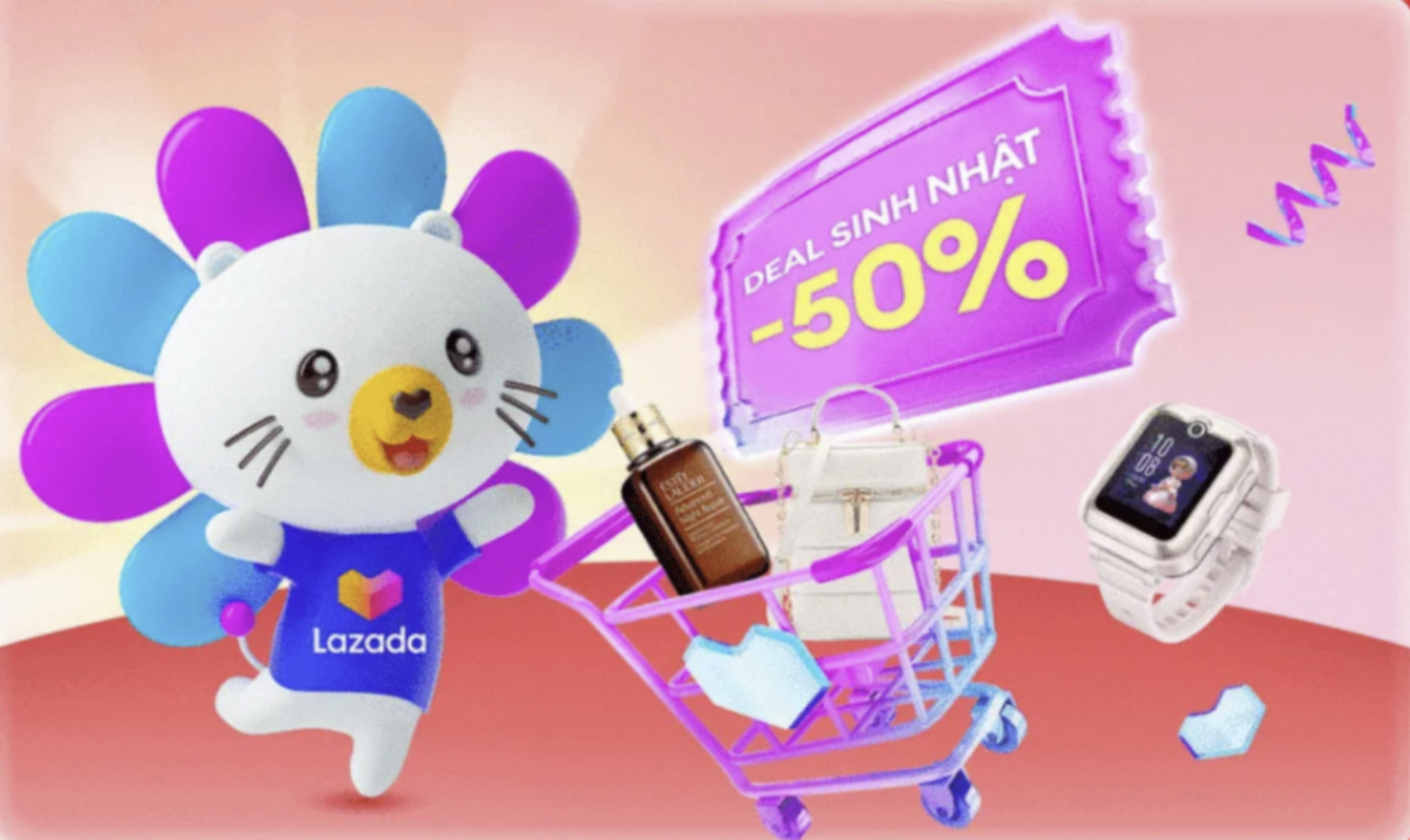 Lazada triển khai hoạt động mua sắm mừng sinh nhật- Ảnh 1.