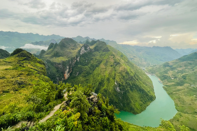 Sông Nho Quế ở Hà Giang. Ảnh: Hằng Bùi