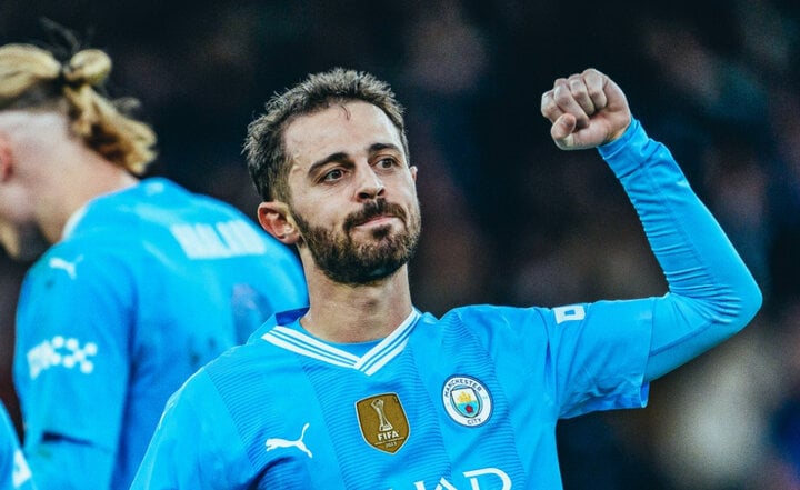 Bernardo Silva tỏa sáng ở trận đấu này.