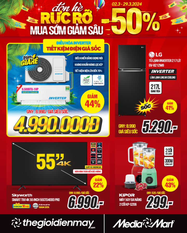 MediaMart chào hè, mua sớm giảm cực sâu  - 1