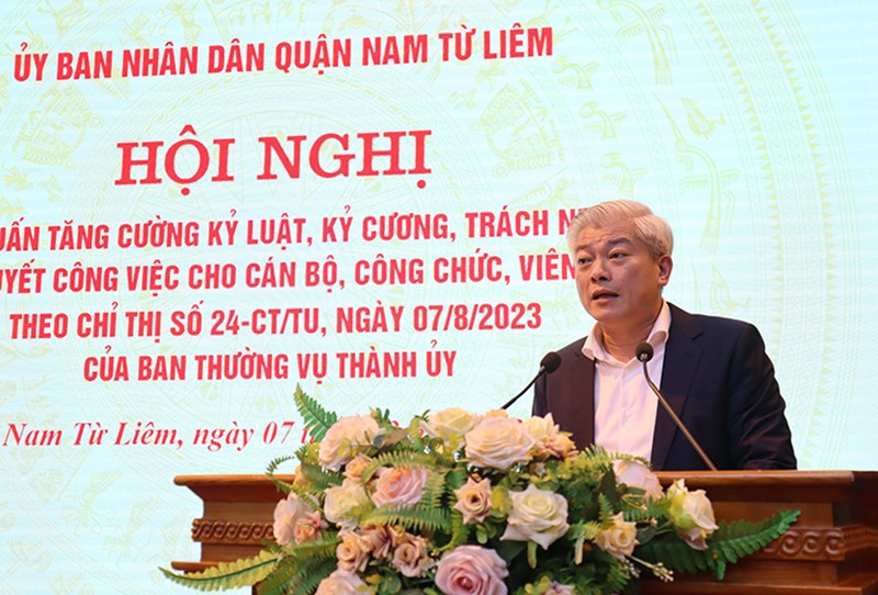 Cán bộ phải dám nghĩ, dám làm, dám chịu trách nhiệm -0