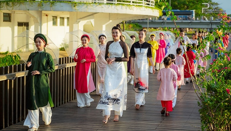 nhieu hoat dong dac sac tai tuan le ao dai cong dong hue 2024 hinh 1