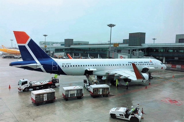 Một tàu bay Airbus321 từng được Pacific Airlines khai thác.