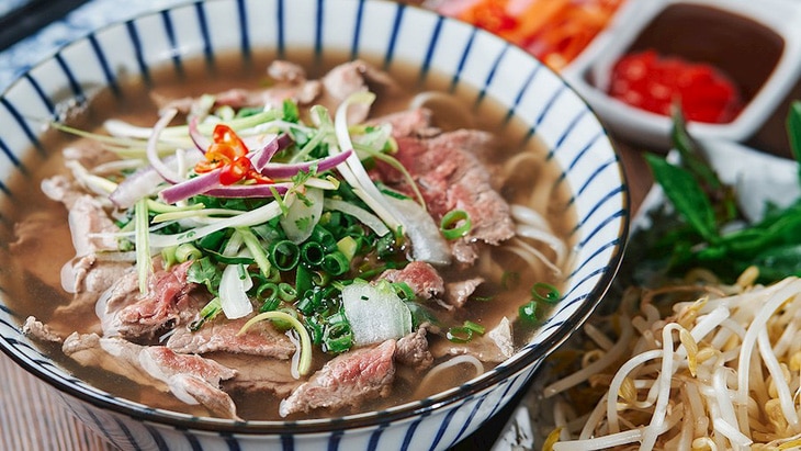 Một bát phở bò Việt Nam - Ảnh: Taste Atlas