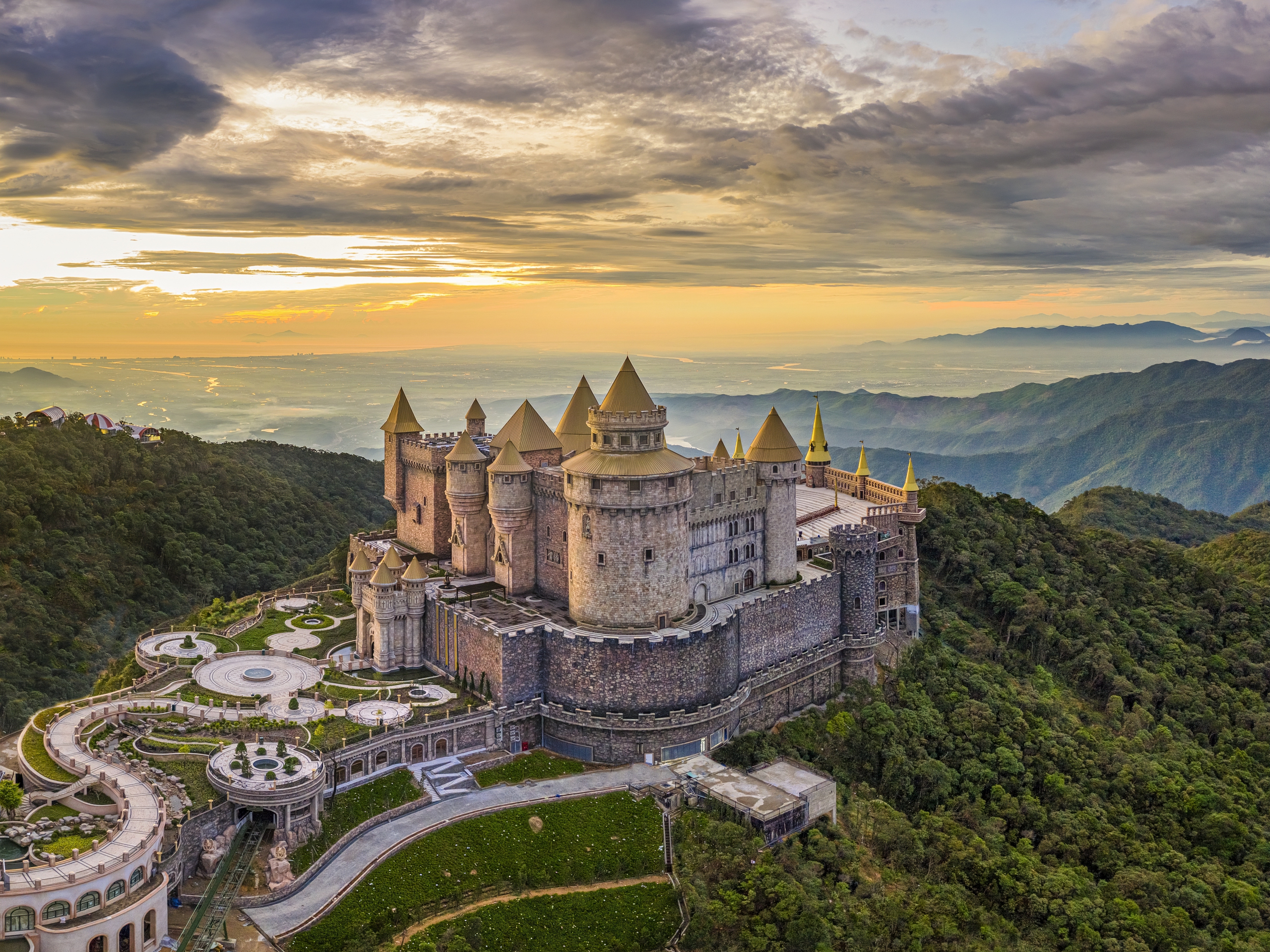 Moon Castle at Sun World Ba Na Hills