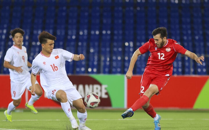 U23 Việt Nam hòa nhạt nhòa U23 Tajikistan.