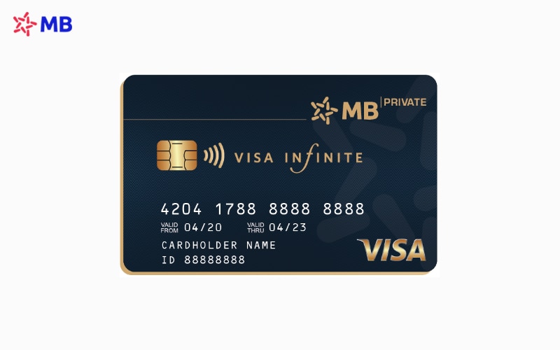  Thẻ tín dụng quốc tế MB Visa Infinite là gì? Những đặc quyền thẻ MB Visa Infinite