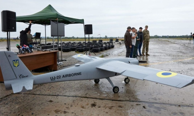 UAV UJ-22 của Ukraine. Ảnh: BQP Ukraine