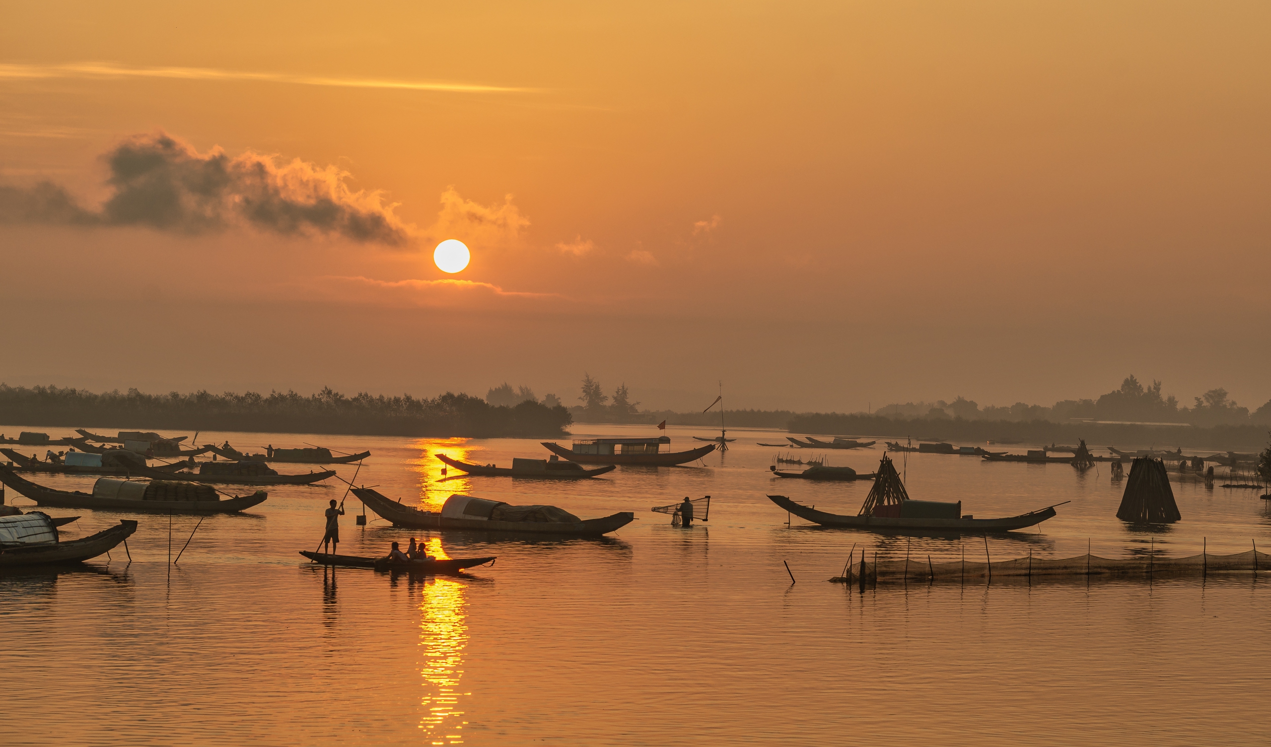 Bình minh trên phá Tam Giang sao mà đẹp thế!- Ảnh 3.