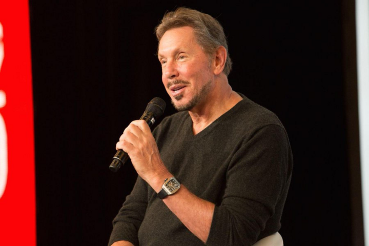 Larry Ellison là nhà sáng lập Oracle, đế chế phần mềm và công nghệ dữ liệu. (Ảnh: X)