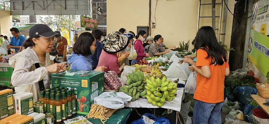 Kết nối nông sản sạch và ươm tạo những doanh nông từ “Phiên chợ xanh tử tế”