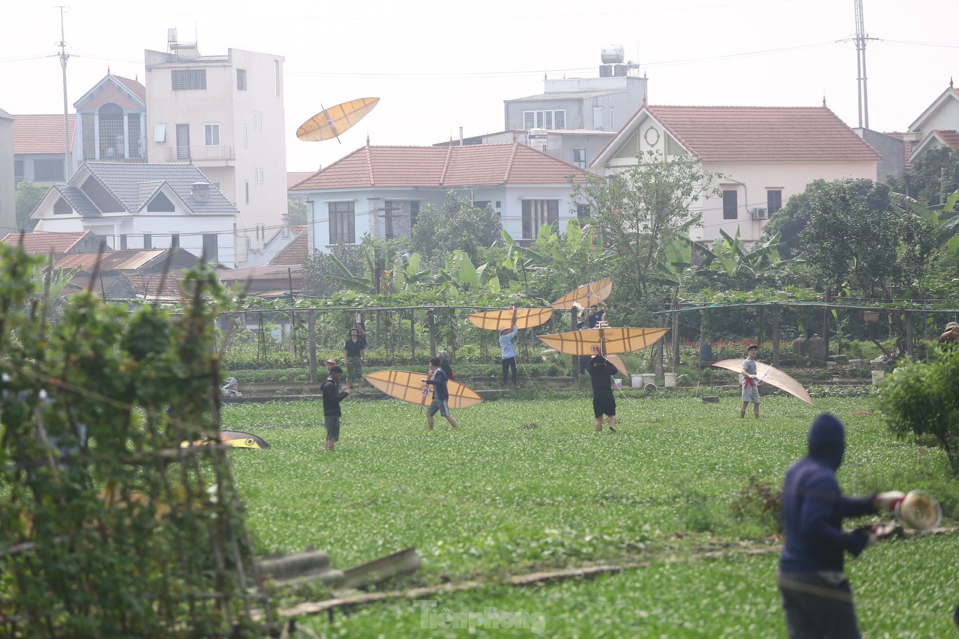 Màn thi đấu gay cấn tại lễ hội thi thả diều 'ngàn năm tuổi' ở làng Bá Dương Nội ảnh 15