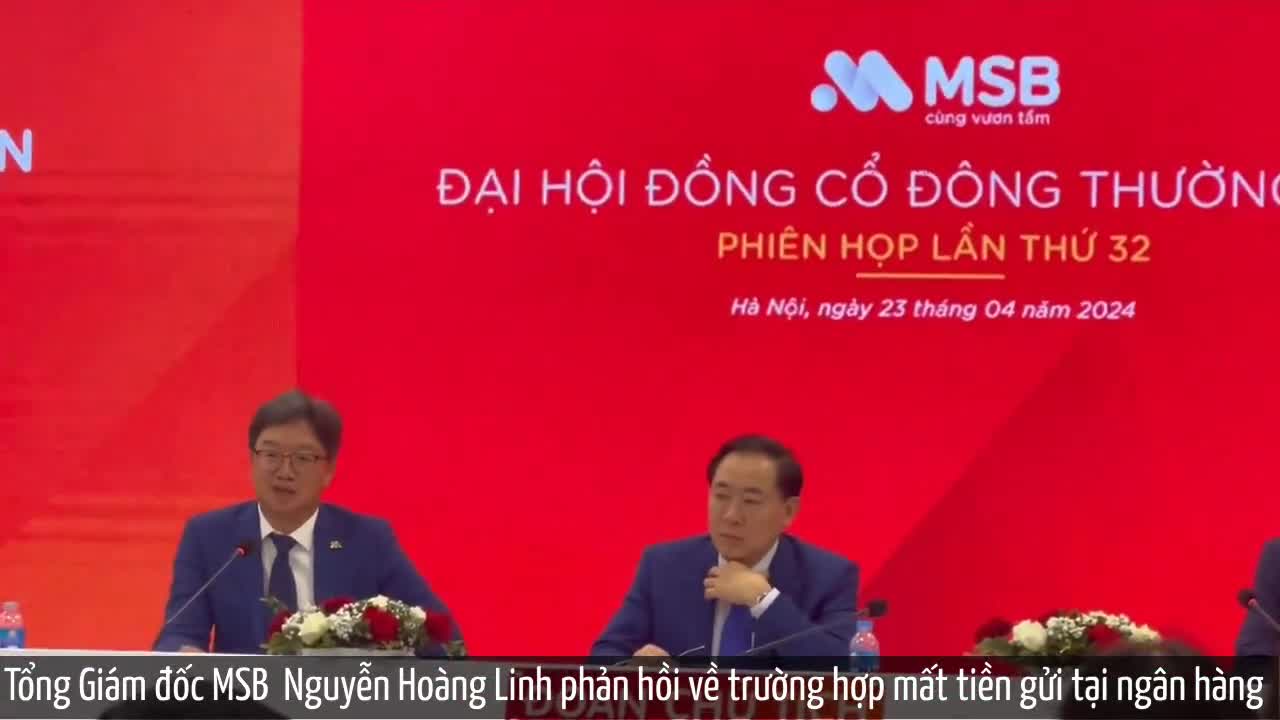 Tài chính - Ngân hàng - Lãnh đạo MSB nói gì về trường hợp mất tiền gửi tại ngân hàng? (Hình 2).