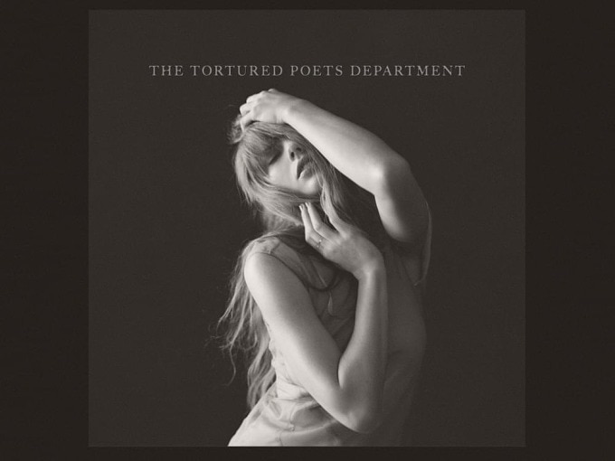 Bìa album The Tortured Poets Department. Ảnh: Instagram Taylor Swift