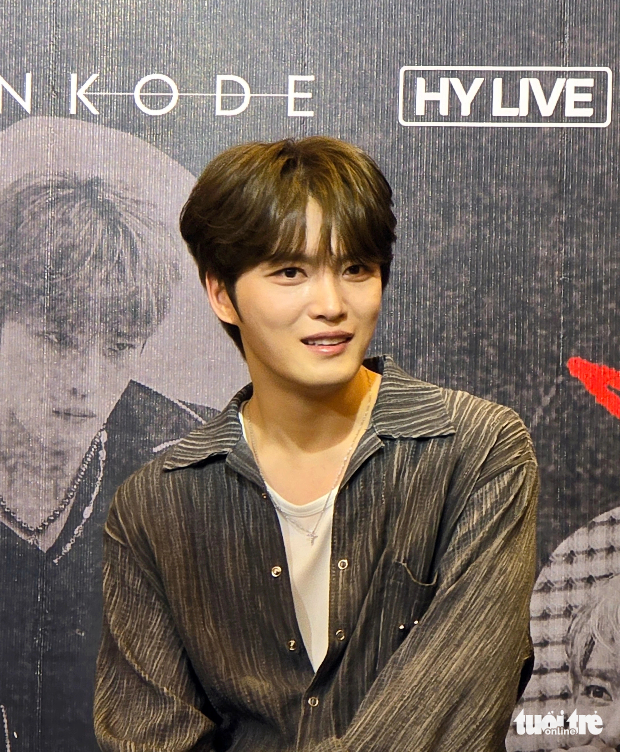 Kim Jae Joong mong người hâm mộ quên đi sự tổn thương, tiếc nuối để tận hưởng đêm nhạc ngày mai - Ảnh: MI LY