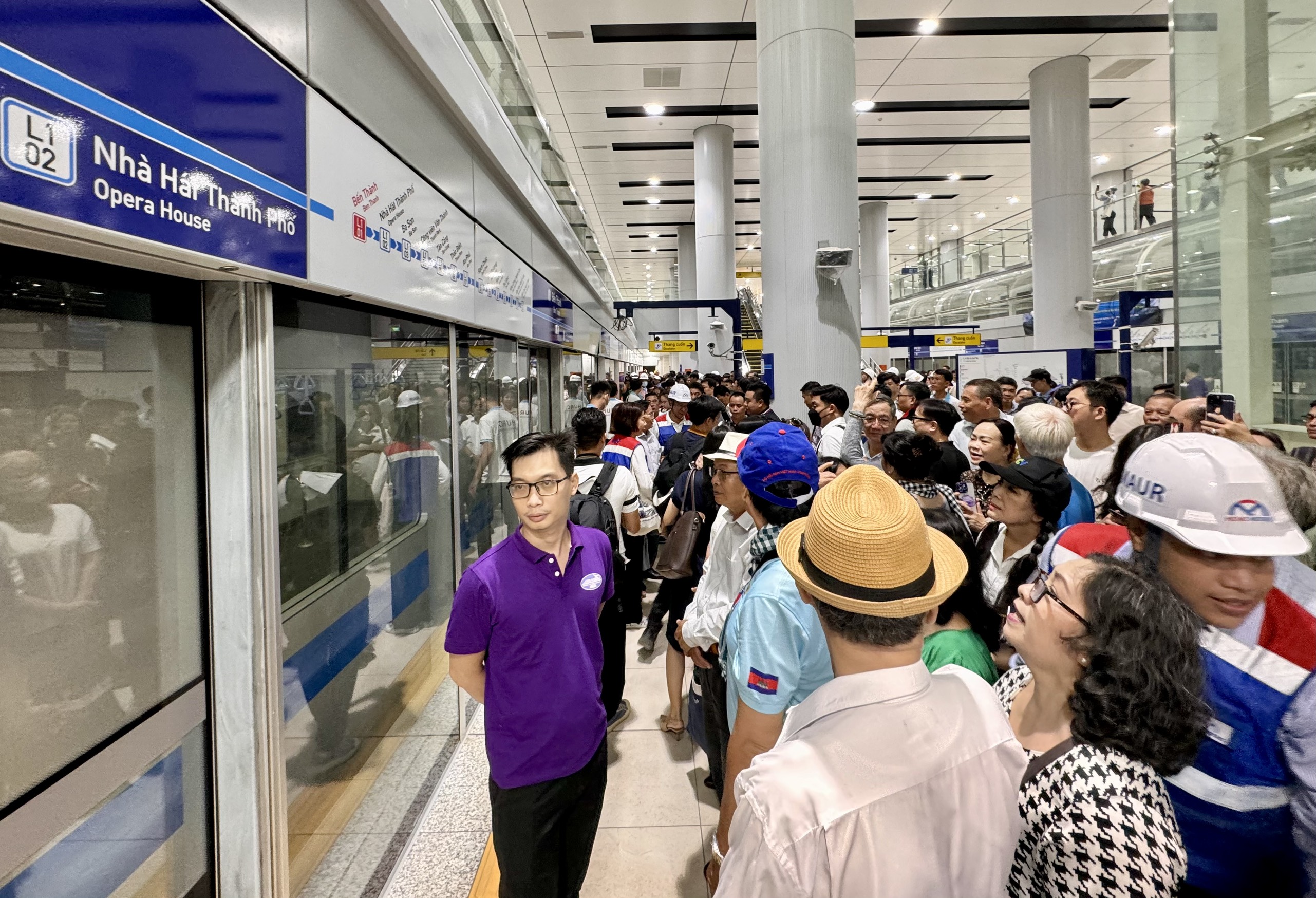 TP. Hồ Chí Minh: Trải nghiệm tàu điện chạy tự động trên toàn tuyến metro Bến Thành - Suối Tiên -0