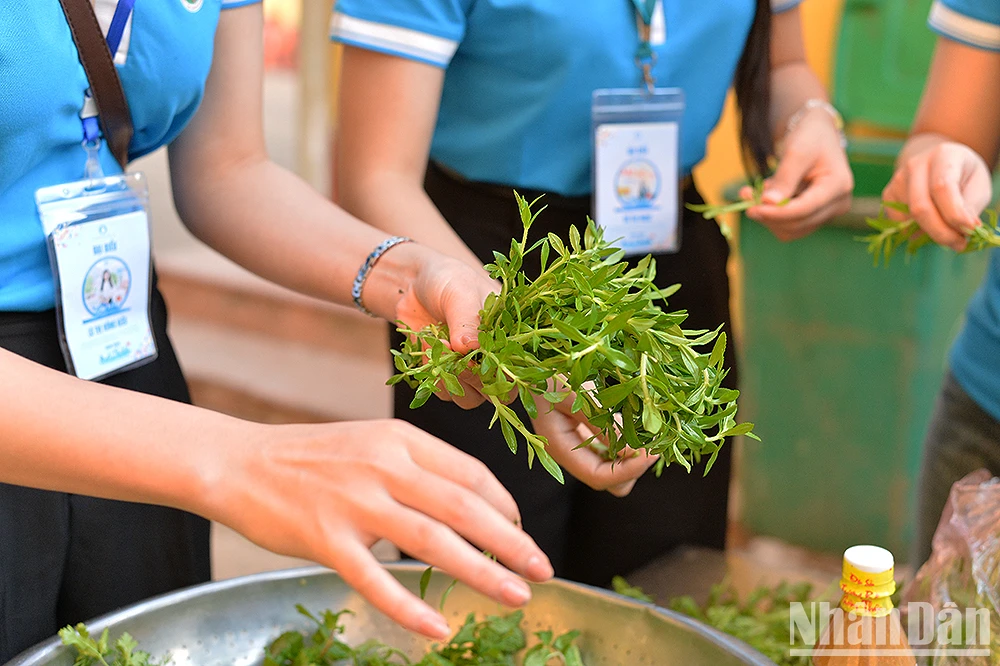 Cùng sinh viên vào bếp "Nấu ăn cho em" ở ngôi trường vùng cao ảnh 5