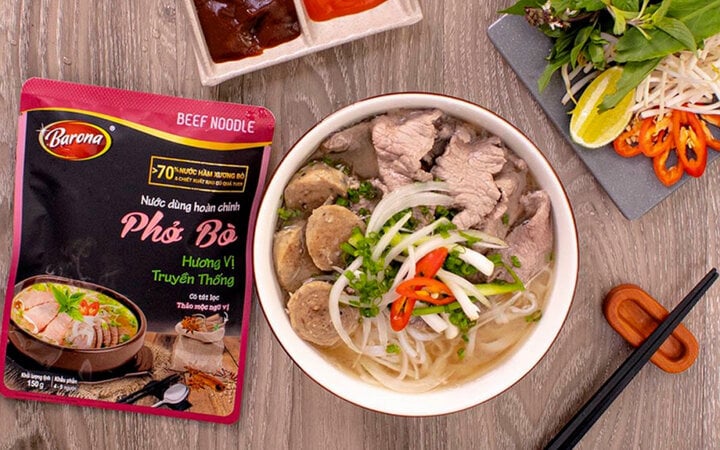 Phở Bò thơm lừng đậm vị.