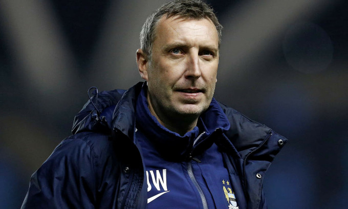 Jason Wilcox trong thời gian làm Giám đốc học viện bóng đá Man City giai đoạn 2017-2022. Ảnh: Reuters