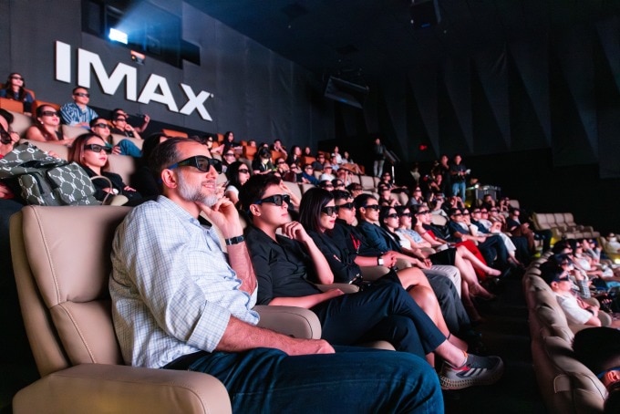 Rạp chiếu phim theo công nghệ Imax laser của Galaxy Cinema có sức chứa gần 300 ghế tại TP HCM. Ảnh: Galaxy EE