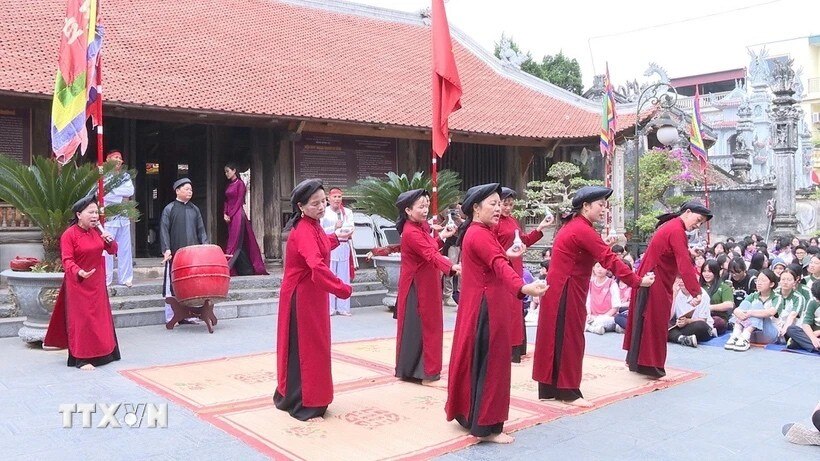 Hội Xoan 2024: Chương trình ý nghĩa nhằm bảo tồn và phát huy giá trị di sản Hát Xoan Phú Thọ