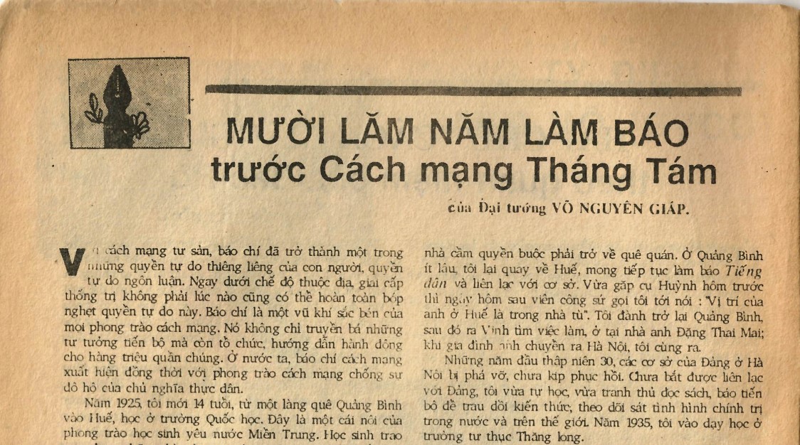 dai tuong vo nguyen giap va moi duyen no dau tien voi bao chi hinh 1