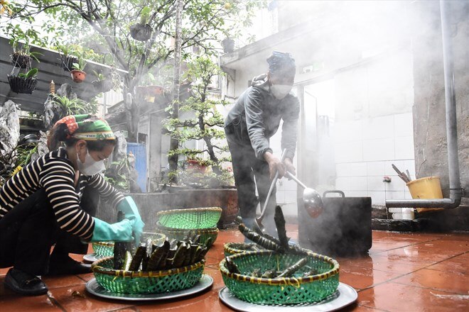 Một làng cổ ở Bắc Ninh, dân làm thứ bánh hễ luộc trong nhà là thiên hạ ngoài ngõ thấy thơm, đó là bánh gì?- Ảnh 1.