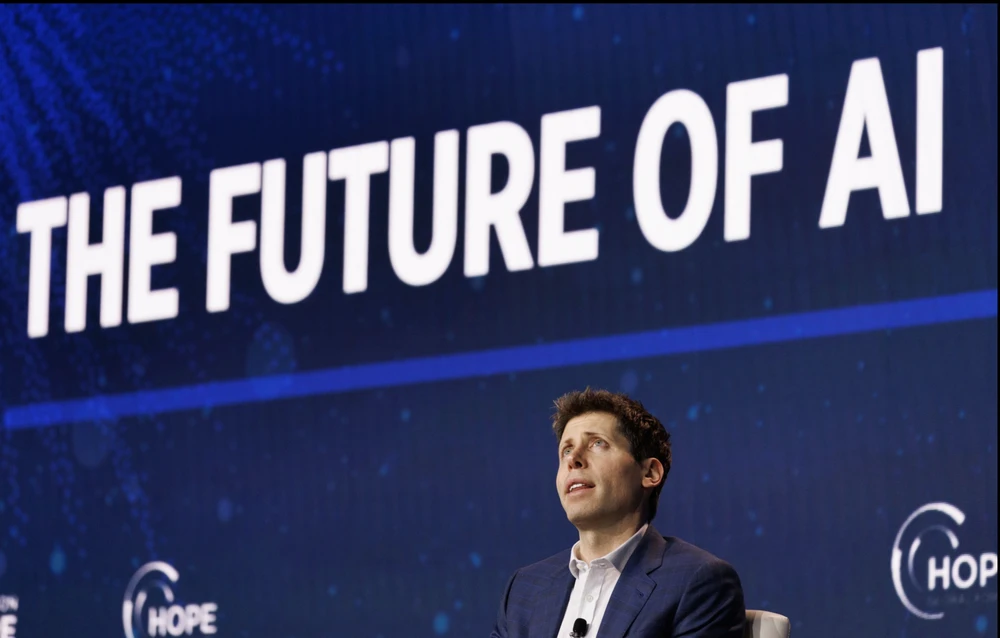 CEO Sam Altman của OpenAI, một thành viên của hội đồng cố vấn. Ảnh: Bloomberg