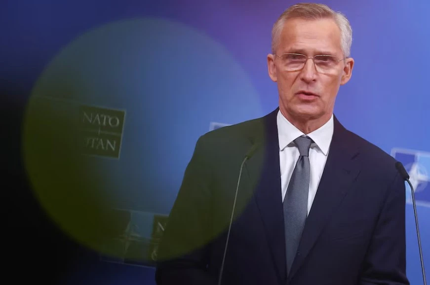 Tổng thư ký NATO Jens Stoltenberg. Ảnh: REUTERS