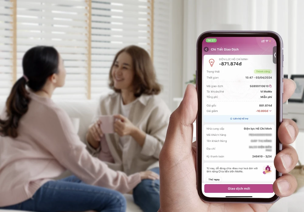 MoMo đã cập nhật trực tiếp hóa đơn điện để nhanh chóng nhắc lịch thanh toán đến người dùng