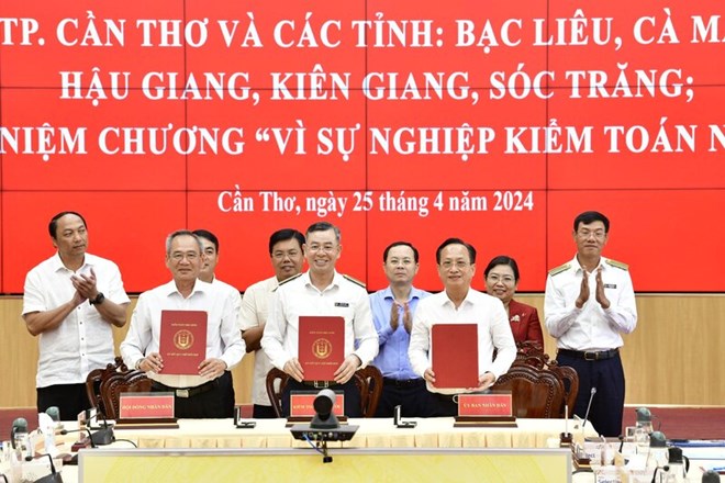 Sơ kết Quy chế phối hợp công tác giữa Kiểm toán nhà nước với 6 tỉnh