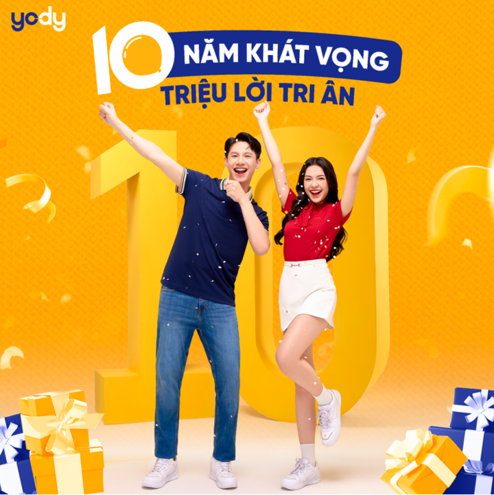 Thời trang YODY đánh dấu cột mốc 10 năm hoạt động tại thị trường Việt Nam - 1