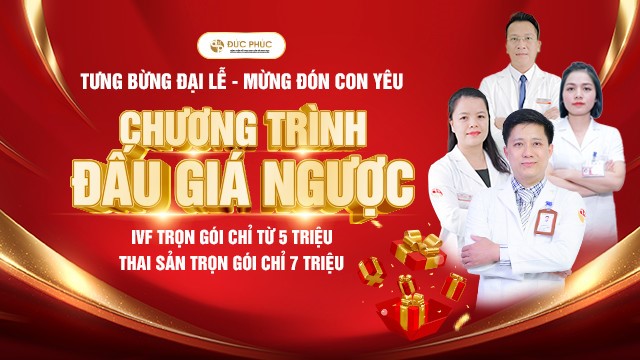 Tưng bừng đại lễ, bệnh viện Đức Phúc tổ chức đấu giá ngược IVF trọn gói chỉ từ 5 triệu và thai sản trọn gói chỉ từ 7 triệu- Ảnh 3.