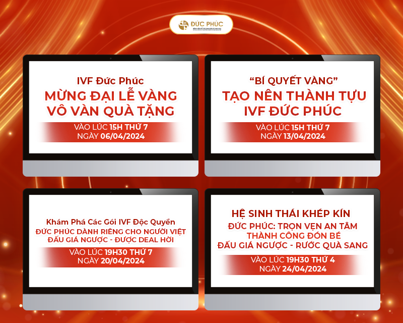 Tưng bừng đại lễ, bệnh viện Đức Phúc tổ chức đấu giá ngược IVF trọn gói chỉ từ 5 triệu và thai sản trọn gói chỉ từ 7 triệu- Ảnh 1.