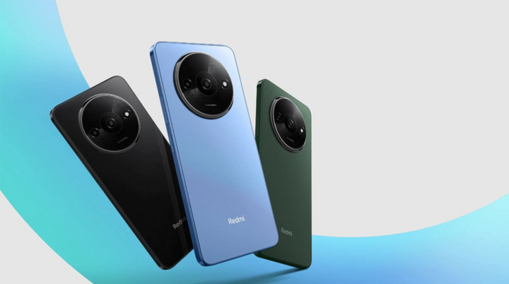 Redmi A3 có cụm camera chính chiếm ánh nhìn ở mặt lưng.