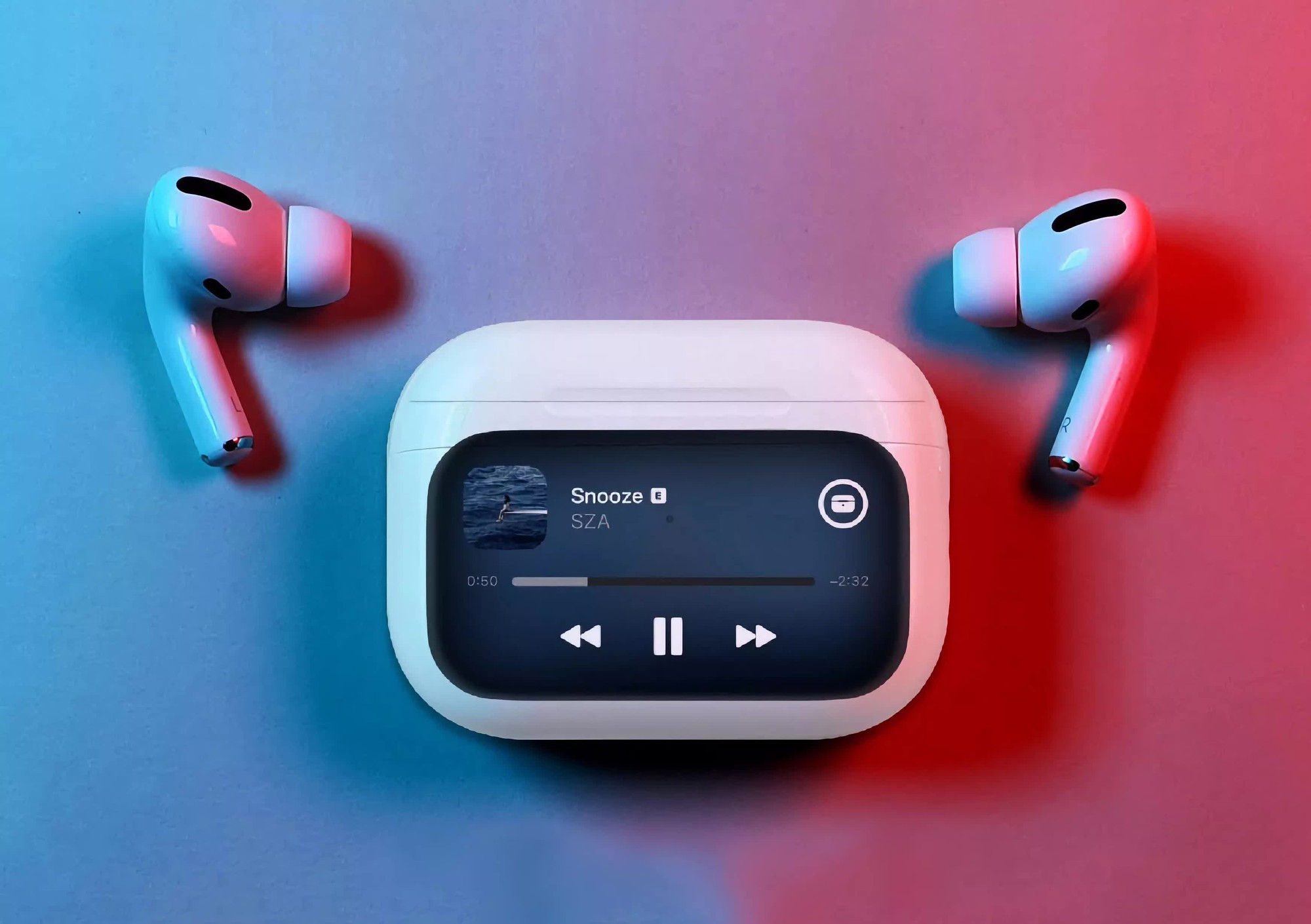 Aparecen unos AirPods 'falsos' con pantalla táctil integrada - Vietnam.vn