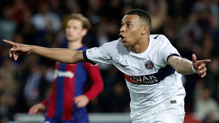 Kylian Mbappe vẫn là đầu tàu của PSG. (Ảnh: Reuters)