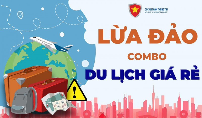 Lợi dụng kỳ nghỉ 30-4 và 1-5 kéo dài, các đối tượng thực hiện hàng loạt các chiêu trò lừa đảo du lịch khác nhau nhằm chiếm đoạt tài sản người dùng.