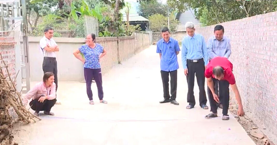 Giám sát cộng đồng trong xây dựng nông thôn mới
