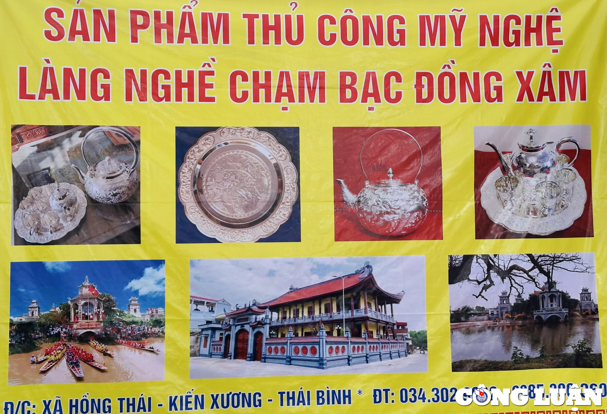 dong xam thai binh noi tinh hoa lang nghe cham bac thu cong noi tieng vung ven bien hinh 3