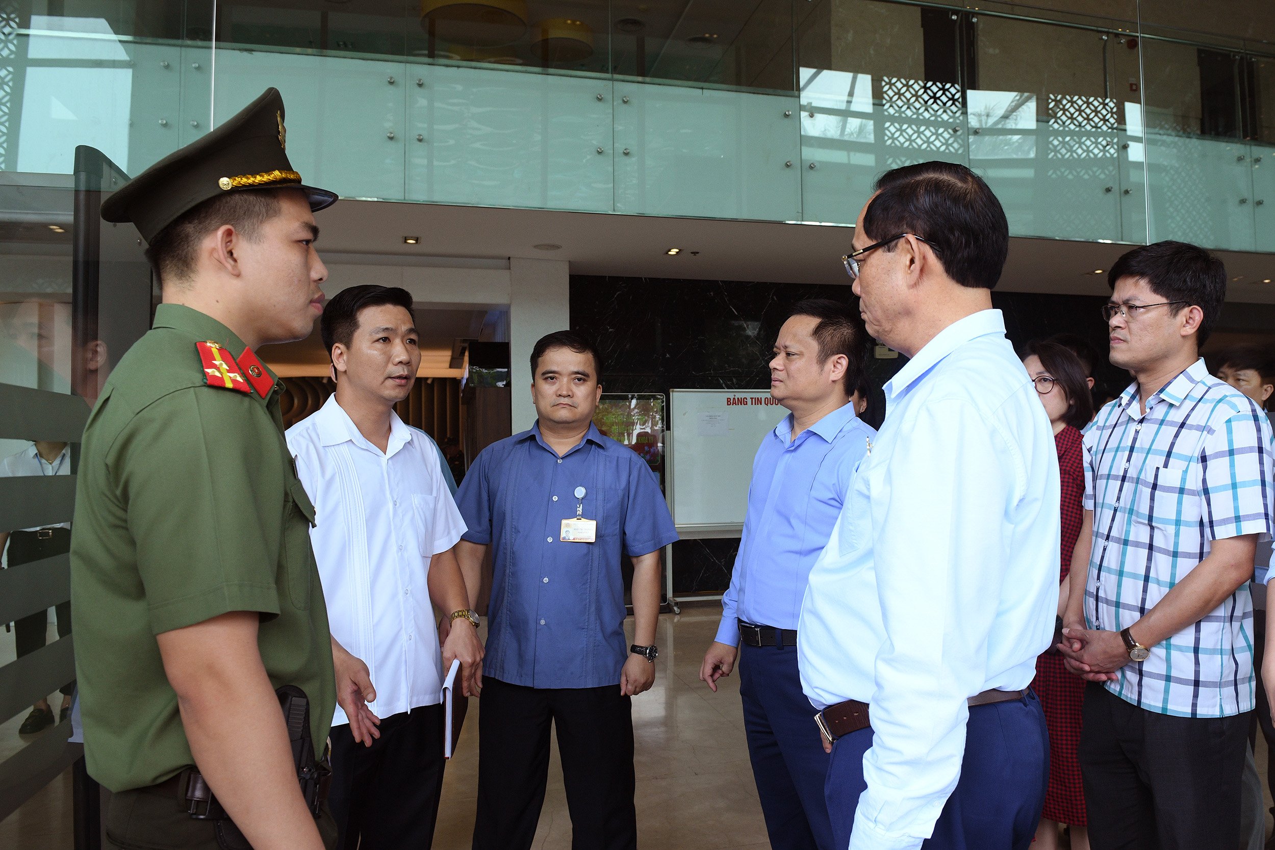 Phó Chủ tịch Quốc hội, Thượng tướng Trần Quang Phương kiểm tra công tác chuẩn bị tổ chức Kỳ họp thứ Bảy, Quốc hội Khoá XV -0