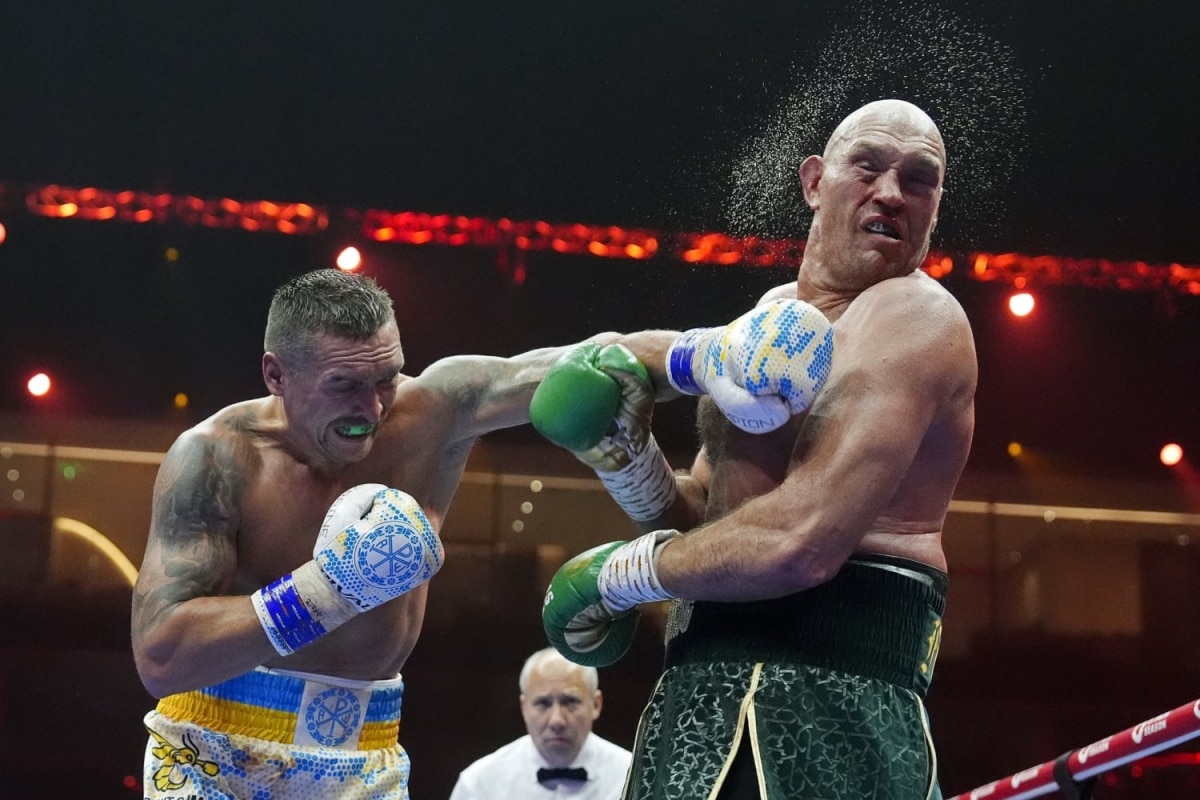 usyk thong nhat 4 dai vo dich, boxing lan dau co nha vo dich tuyet doi hang nang hinh anh 2