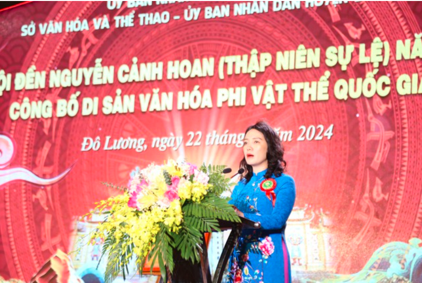 le hoi den nguyen canh hoan duoc cong nhan di san van hoa phi vat the quoc gia hinh 2