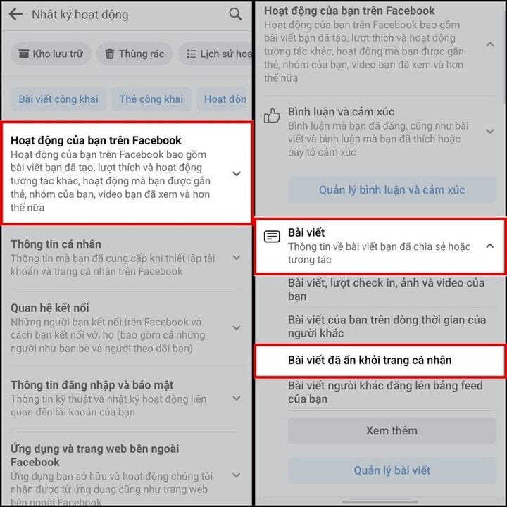 Cách khôi phục bài đăng bị ẩn trên Facebook hiệu quả - 2