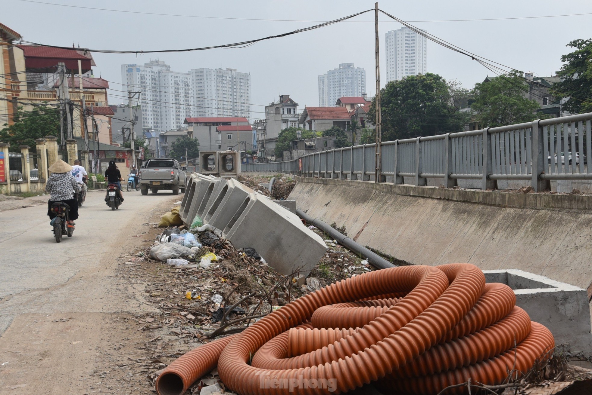 Bãi rác khổng lồ tại nơi Dự án kênh La Khê 'dậm chân tại chỗ' ảnh 6